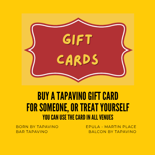 TAPAVINO GIFT CARD